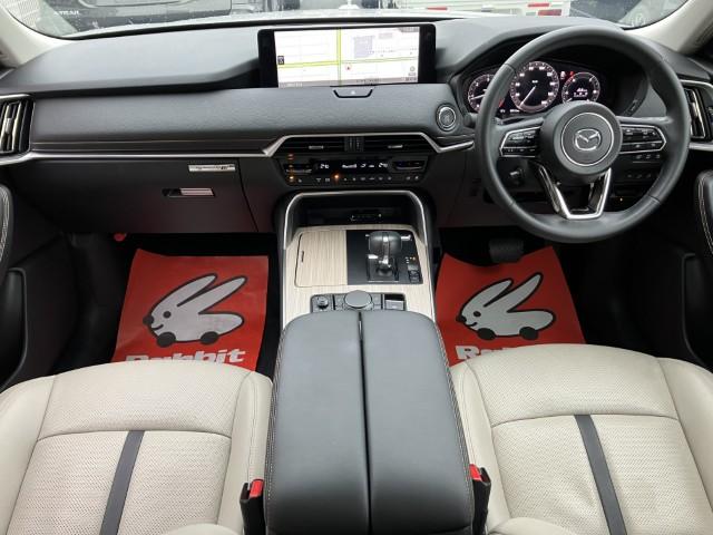 ＣＸ－８０ ＸＤ　Ｌパッケージ　／ＢＯＳＥサウンドシステム／レザーシート／スマートブレーキサポート／誤発進抑制制御／車線逸脱警報／降車時警告機能付ブラインドスポットモニタリング／レーンキープアシスト／緊急時車線維持支援／接近車両検知（4枚目）