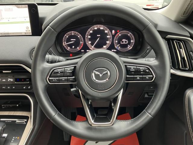 ＣＸ－８０ ＸＤ　Ｌパッケージ　／ＢＯＳＥサウンドシステム／レザーシート／スマートブレーキサポート／誤発進抑制制御／車線逸脱警報／降車時警告機能付ブラインドスポットモニタリング／レーンキープアシスト／緊急時車線維持支援／接近車両検知（5枚目）