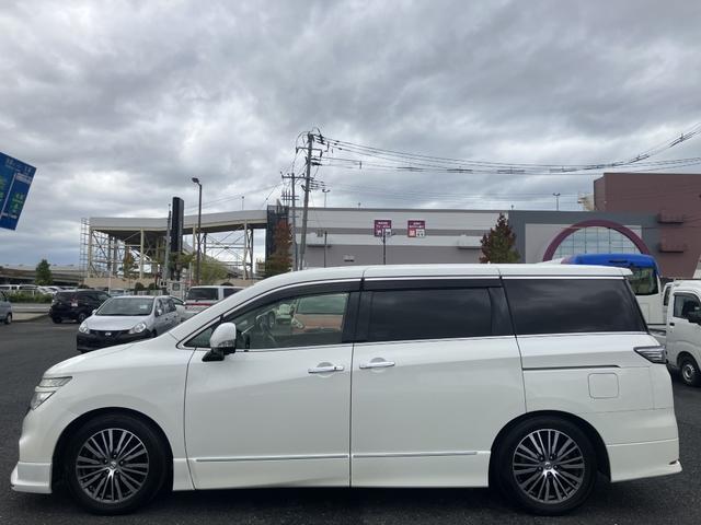 エルグランド ２５０ハイウェイスタープレミアム　後期型　ツインサンルーフ　両側パワスラ　メーカーナビ　後席エンタメ　アラウンドビュー　カーウイングスナビゲーションシステム／リアエンターテイメントシステムセット　フロントスポイラー　ドラレコ（47枚目）