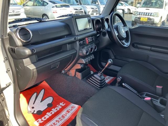ジムニー ＸＣ　ストラーダフルセグナビ　セーフティサポート　ワンオーナー　モンスタースポーツマッドフラップ　スマートキー　ＬＥＤヘッドランプ（21枚目）