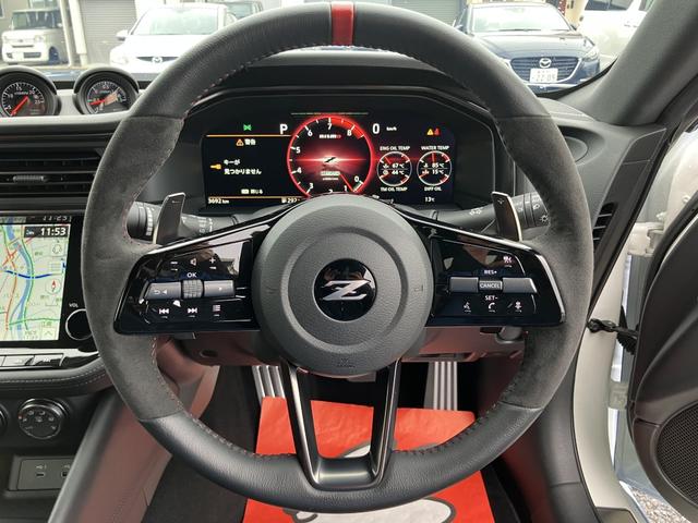 フェアレディZ ニスモ 2025年モデル フジツボマフラー 純正フルセグナビ バックカメラ レカロ製ハーフレザーシート(14枚目)