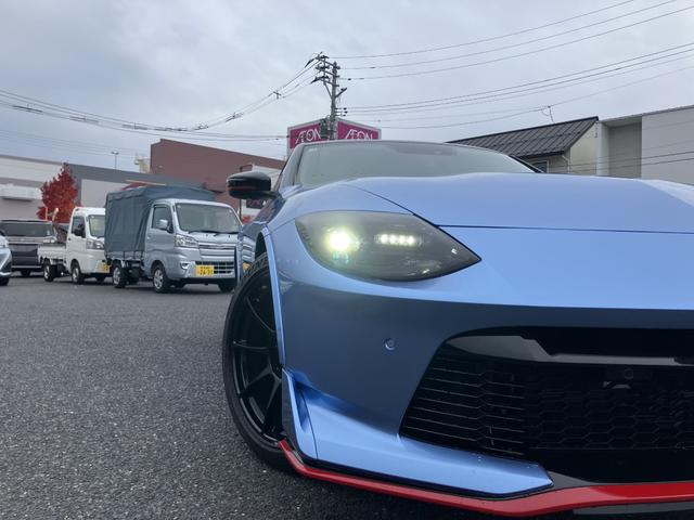 フェアレディZ ニスモ 2025年モデル フジツボマフラー 純正フルセグナビ バックカメラ レカロ製ハーフレザーシート(24枚目)