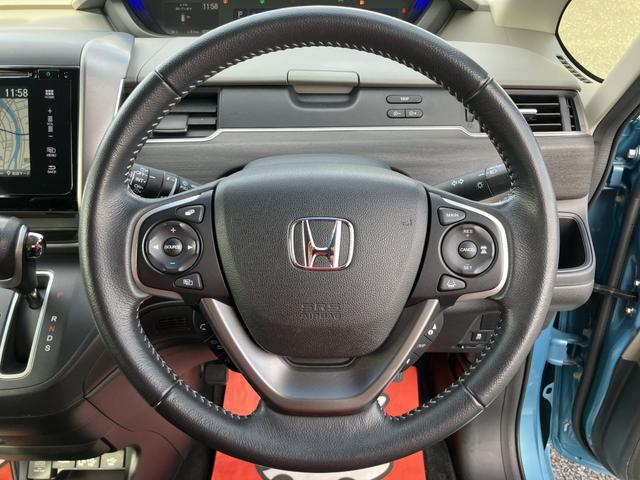 フリード G・ホンダセンシング インターナビ ハーフレザーシート LEDヘッドランプ Sパッケージ Cパッケージ サイド/カーテンエアバッグ 両側パワースライドドア ホンダセンシング スマートキー(13枚目)