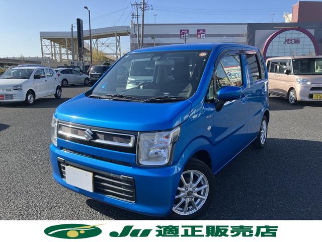 ワゴンＲ ハイブリッドＦＸ　後期型　フルセグナビ　バックカメラ　スマートキー　セーフティサポート　オートエアコン　オートライト　シートヒーター　アイドリングストップ　エコクール（2枚目）