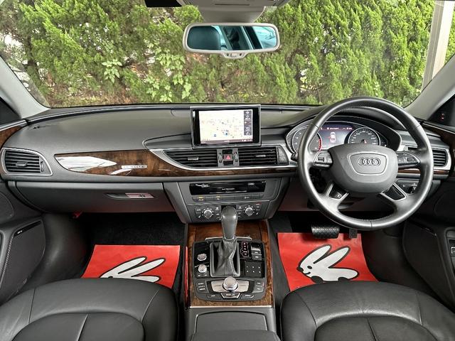 Ａ６ ２．０ＴＦＳＩクワトロ　ワンオーナー　マトリクスＬＥＤヘッドランプ　アシスタンスパッケージ　レザーシート　シートヒーター　パワーシート　純正１８インチアルミ（4枚目）