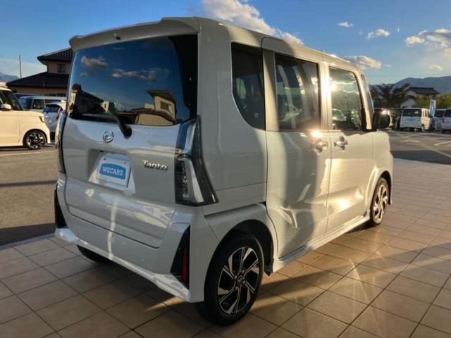 タント カスタムX 保証書/ディスプレイオーディオ9インチ/スマートアシスト(トヨタ・ダイハツ)/両側電動スライドドア/シートヒーター 前席/届出済未使用車/ヘッドランプ LED/USBジャック 衝突被害軽減システム(3枚目)