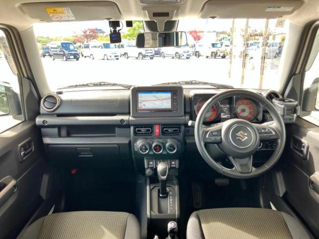 ジムニー 4WD XC 保証書/社外 SDナビ/セーフティサポート(スズキ)/シートヒーター/車線逸脱防止支援システム/ドライブレコーダー 前後/ヘッドランプ LED/Bluetooth接続/ETC/EBD付ABS ターボ(5枚目)