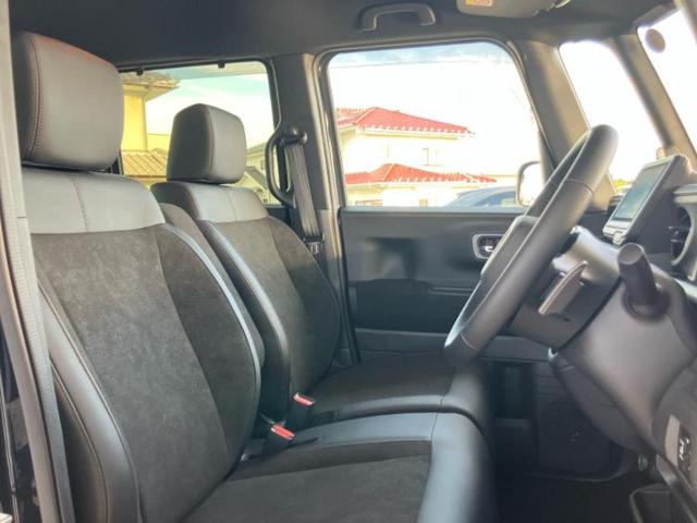 N-BOXカスタム ターボ 保証書/純正 8インチ SDナビ/両側電動スライドドア/シートヒーター/車線逸脱防止支援システム/シート ハーフレザー/ドライブレコーダー 前後/ヘッドランプ LED/Bluetooth接続 ドラレコ(4枚目)