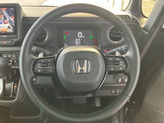 N-BOXカスタム ターボ 保証書/純正 8インチ SDナビ/両側電動スライドドア/シートヒーター/車線逸脱防止支援システム/シート ハーフレザー/ドライブレコーダー 前後/ヘッドランプ LED/Bluetooth接続 ドラレコ(16枚目)