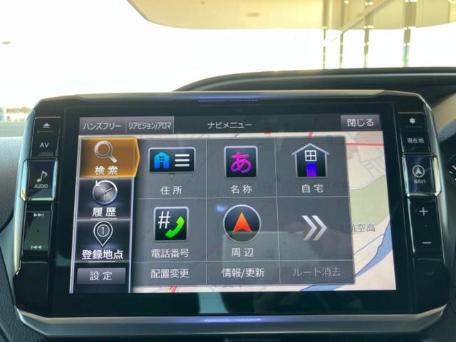 ヴォクシー ＺＳキラメキ２　新品タイヤ／エアロ／保証書／社外　１０インチ　ＳＤナビ／フリップダウンモニター　社外　１２．８インチ／衝突安全装置／両側電動スライドドア／車線逸脱防止支援システム／ドライブレコーダー　純正　フルエアロ（9枚目）