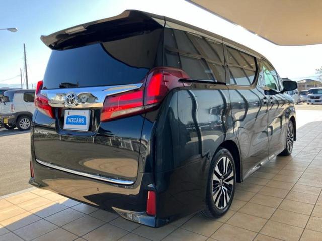 アルファード S Cパッケージ 新品タイヤ/サンルーフ/保証書/純正 10インチ SDナビ/フリップダウンモニター/トヨタセーフティセンス/両側電動スライドドア/シートヒーター 前席/車線逸脱防止支援システム/シート 合皮(3枚目)