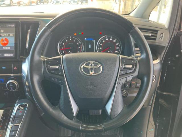 アルファード S Cパッケージ 新品タイヤ/サンルーフ/保証書/純正 10インチ SDナビ/フリップダウンモニター/トヨタセーフティセンス/両側電動スライドドア/シートヒーター 前席/車線逸脱防止支援システム/シート 合皮(16枚目)