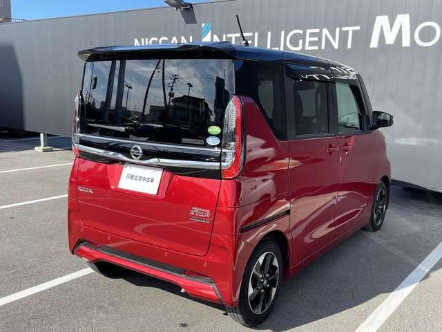 ルークス ６６０　ハイウェイスターＸ　純正ナビ　アラウンドビュー（3枚目）