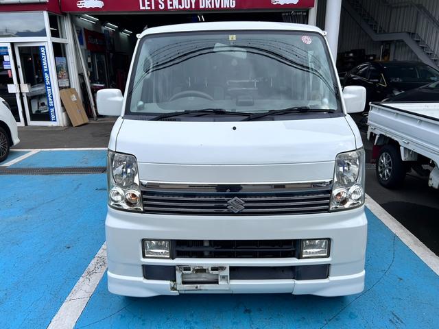 エブリイワゴン PZターボスペシャル 4WD オートマ ターボ リアヒーター 社外ナビ 両側パワースライドドア フルセグテレビ(3枚目)