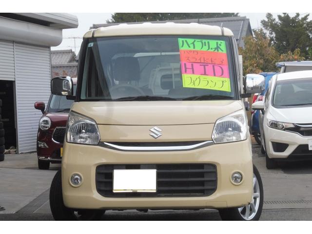 スペーシア X ハイブリッド 純正HID パワースライドドア フォグランプ フロアマット ドアバイザー サンシェード ETC(2枚目)