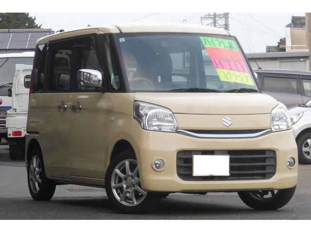 スペーシア X ハイブリッド 純正HID パワースライドドア フォグランプ フロアマット ドアバイザー サンシェード ETC(3枚目)