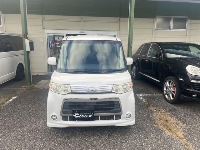 タント カスタムＲＳ　ターボ・ナビ・フルセグＴＶ・バックカメラ・片側パワースライドドア・前後ドライブレコーダー・タイヤ新品・ＥＴＣ・車検２年付き☆（2枚目）