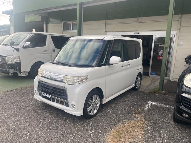 タント カスタムＲＳ　ターボ・ナビ・フルセグＴＶ・バックカメラ・片側パワースライドドア・前後ドライブレコーダー・タイヤ新品・ＥＴＣ・車検２年付き☆（3枚目）