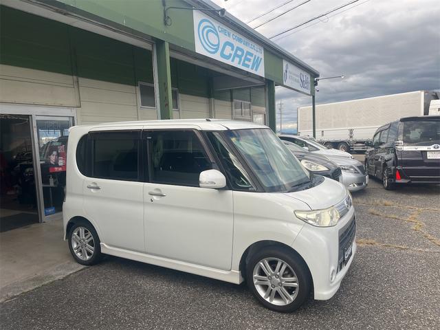 タント カスタムＲＳ　ターボ・ナビ・フルセグＴＶ・バックカメラ・片側パワースライドドア・前後ドライブレコーダー・タイヤ新品・ＥＴＣ・車検２年付き☆（4枚目）