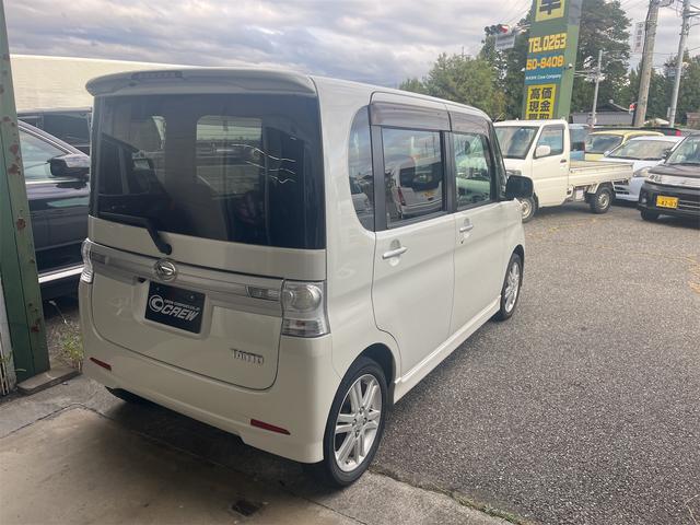 タント カスタムＲＳ　ターボ・ナビ・フルセグＴＶ・バックカメラ・片側パワースライドドア・前後ドライブレコーダー・タイヤ新品・ＥＴＣ・車検２年付き☆（6枚目）