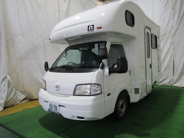 ボンゴトラック 　アミティー　２段ベット　ＦＦヒーター　ソーラーパネル　１５００Ｗインバーター　６人就寝　ＴＶ　外装同色再塗装済み（2枚目）