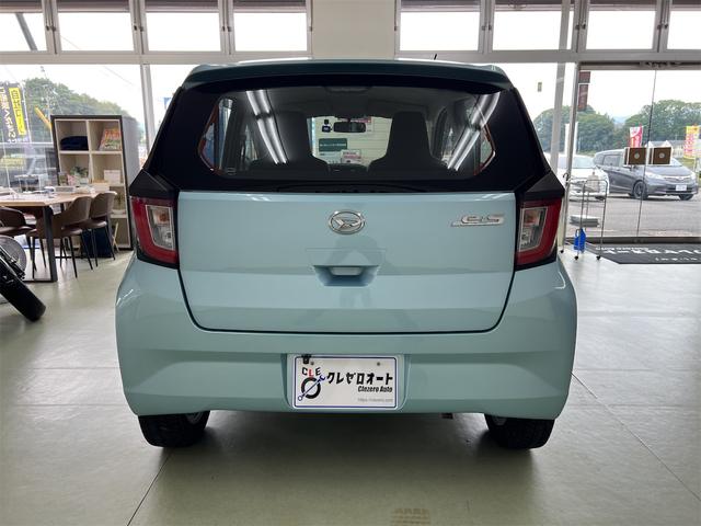 ミライース Ｌ　社外ディスプレイオーディオナビ　ＣＤ　ＤＶＤ　Ｂｌｕｅｔｏｏｔｈ　横滑り防止　前方ドラレコ　アイドリングストップ　助手席コンビニフック　１２Ｖ／１２０Ｗシガーソケット電源　純正ドアバイザー（3枚目）