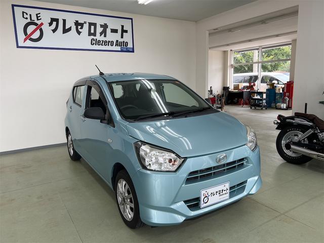 ミライース Ｌ　社外ディスプレイオーディオナビ　ＣＤ　ＤＶＤ　Ｂｌｕｅｔｏｏｔｈ　横滑り防止　前方ドラレコ　アイドリングストップ　助手席コンビニフック　１２Ｖ／１２０Ｗシガーソケット電源　純正ドアバイザー（6枚目）