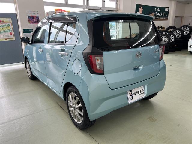 ミライース Ｌ　社外ディスプレイオーディオナビ　ＣＤ　ＤＶＤ　Ｂｌｕｅｔｏｏｔｈ　横滑り防止　前方ドラレコ　アイドリングストップ　助手席コンビニフック　１２Ｖ／１２０Ｗシガーソケット電源　純正ドアバイザー（9枚目）