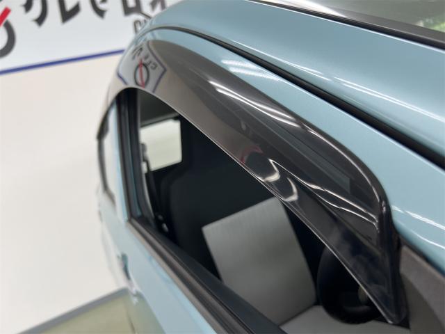 ミライース Ｌ　社外ディスプレイオーディオナビ　ＣＤ　ＤＶＤ　Ｂｌｕｅｔｏｏｔｈ　横滑り防止　前方ドラレコ　アイドリングストップ　助手席コンビニフック　１２Ｖ／１２０Ｗシガーソケット電源　純正ドアバイザー（22枚目）