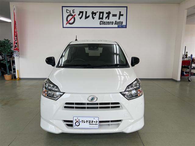ミライース Ｘ　ＳＡＩＩＩ　社外ＳＳＤナビ　Ｂｌｕｅｔｏｏｔｈ　リアパーキングセンサー　衝突軽減ブレーキ　横滑り防止　オートハイビーム　ＥＴＣ　アイドリングストップ　Ｂカメラ　純正フロアマット　純正ドアバイザー　スマートアシスト（2枚目）