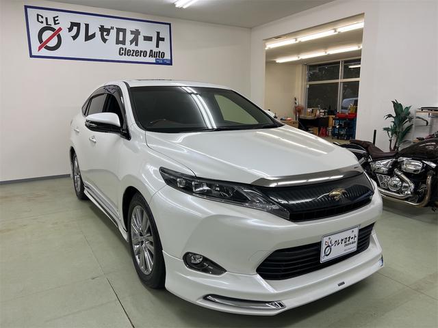 ハリアー プレミアム　社外メモリーナビ　ＣＤ　ＤＶＤ　Ｂｌｕｅｔｏｏｔｈ　Ｗｉｆｉ　ワンＴＶ　デュアルエアコン　Ｄ席パワーシート　サンルーフ　オートマチックハイビーム　クルコン　前方ドラレコ　パワーバックドア　バックカメラ（6枚目）