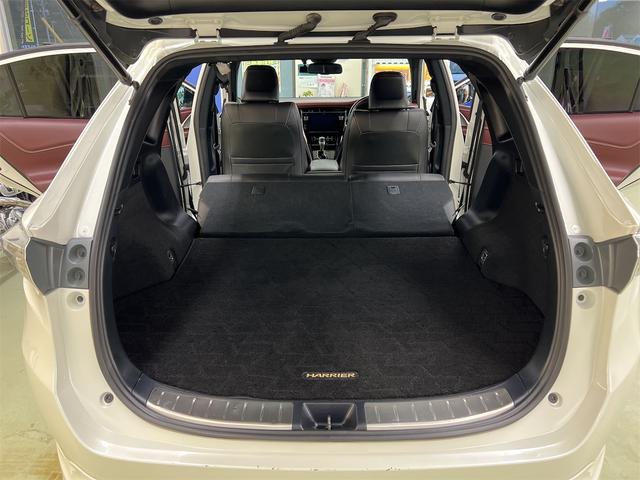 ハリアー プレミアム　社外メモリーナビ　ＣＤ　ＤＶＤ　Ｂｌｕｅｔｏｏｔｈ　Ｗｉｆｉ　ワンＴＶ　デュアルエアコン　Ｄ席パワーシート　サンルーフ　オートマチックハイビーム　クルコン　前方ドラレコ　パワーバックドア　バックカメラ（38枚目）