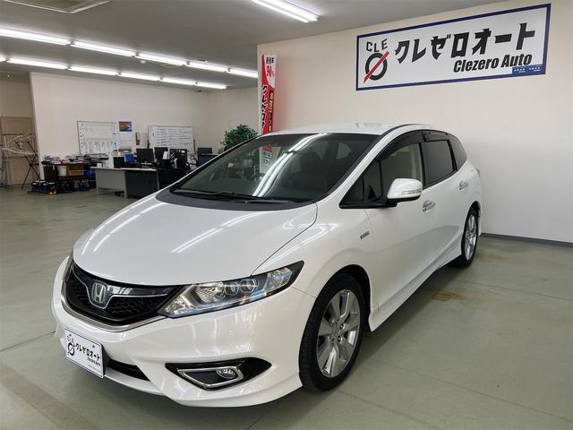 ジェイド ハイブリッドＸ　純正メモリーナビ　ＣＤ　ＤＶＤ　Ｂｌｕｅｔｏｏｔｈ　ワンセグＴＶ　オールオートＰＷ　ビルトインＥＴＣ　クルーズコントロール　ステアリングスイッチ　前方ドラレコ　ＥＣＯＮ　プッシュスタート　Ｂカメラ（7枚目）