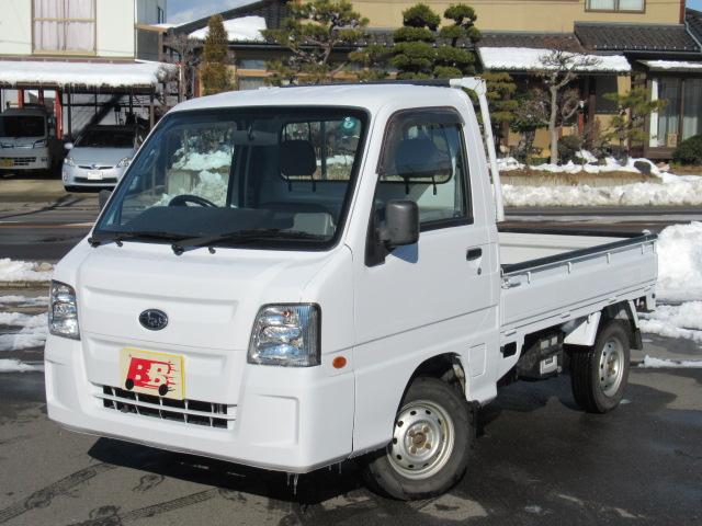 サンバートラック TB プロフェッショナル 4WD AT エアコン パワステ 走行58000キロ 荷台マット スタッドレスタイヤ装着済み 夏タイヤ付属(3枚目)