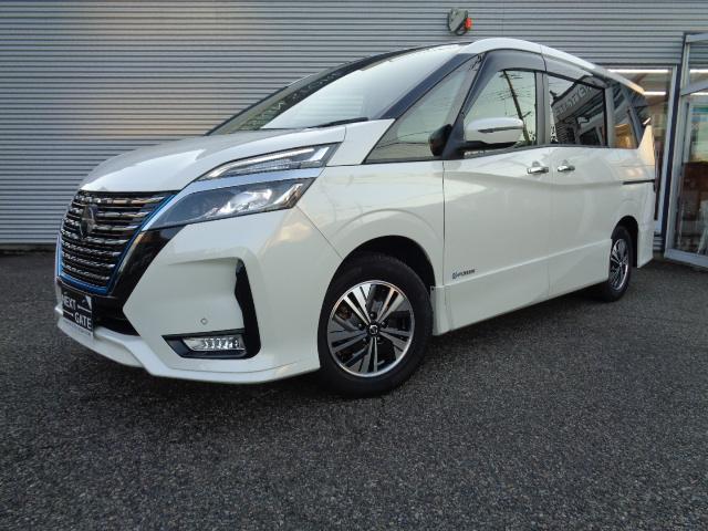 セレナ ｅ－パワー　ハイウェイスターＶ　防水シート　プロパイロット　１０インチナビ　フリップダウンモニター　両側パワスラ　ハンズフリースライドドア　クロストラフィックアラートＬＤＷ　ＢＳＷ　ＥＴＣ２．０　ＬＥＤヘッドライト　インテリキー禁煙（3枚目）