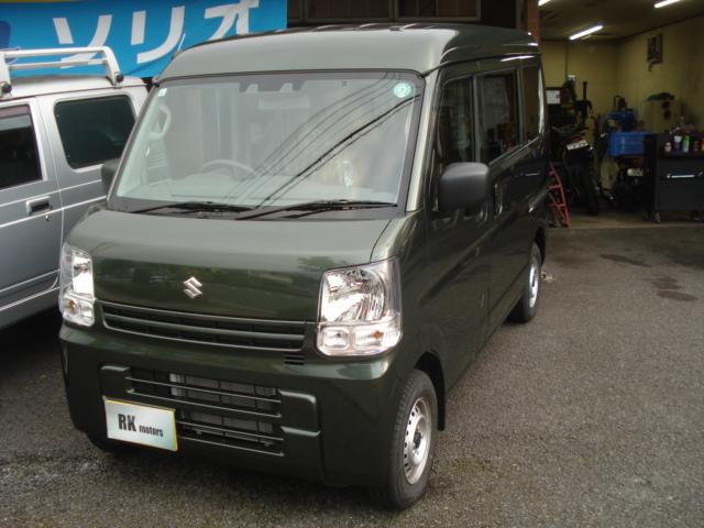 エブリイ ＰＡリミテッド　４ＷＤ　両側スライドドア　クリアランスソナー　アイドリングストップ　盗難防止システム　衝突安全ボディ　キーレスエントリー　ＡＢＳ　横滑り防止　運転席・助手席エアバッグ　フル装備　車検令和９年２月まで（4枚目）