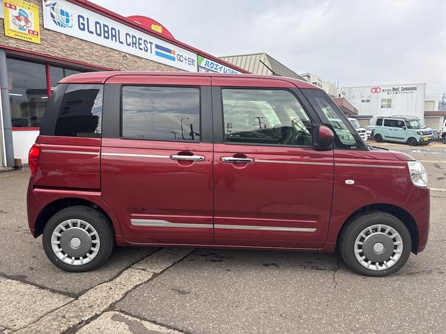 ムーヴキャンバス セオリーG 4WD 両側パワースライドドア LEDライト ナビ Bluetooth フルセグ 全方位カメラ スマートキー 衝突軽減ブレーキ 横滑り防止装置 オートマチックハイビーム 前席シートヒーター(4枚目)