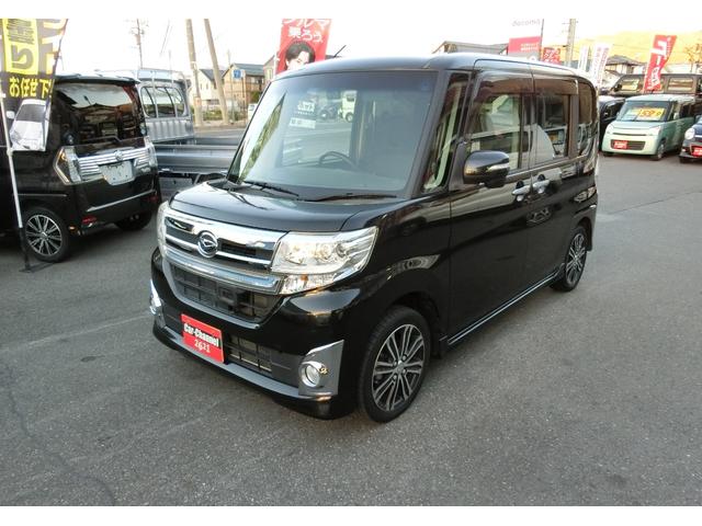 タント カスタムＲＳ　ＳＡ　ターボ　ＳＤナビ　Ｂｌｕｅｔｏｏｔｈ　Ｂカメラ　フルセグ　ＥＴＣ　前方ドラレコ　スマートキー　エンジンスターター　プッシュスタート　両側パワスラ（4枚目）