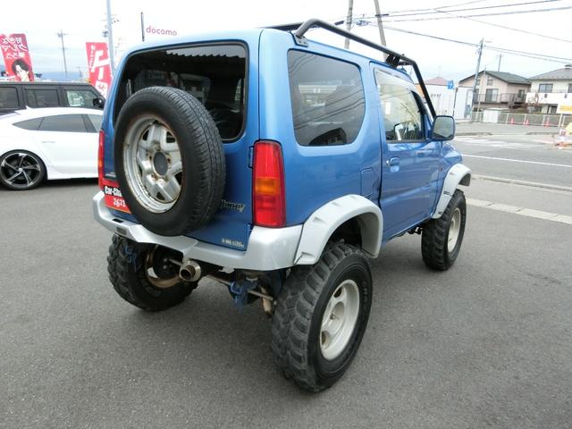 ジムニー ＦＩＳフリースタイルワールドカップリミテッド　リビルトＥ／ｇ載せ替え済（ファイターエンジニアリング製Ｋ６Ａクラフトマンタフ）足廻りオートリライアンスＳＨＯＧＵＮキット　アウターロールケージ・ワイルドグース製　工藤自動車ジャダーストップキット装着（7枚目）