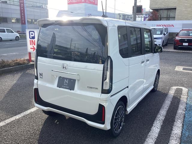 N-BOXカスタム ターボ 4WD 届け出済未使用車 純正ナビ ドラレコ前後 ETC(8枚目)