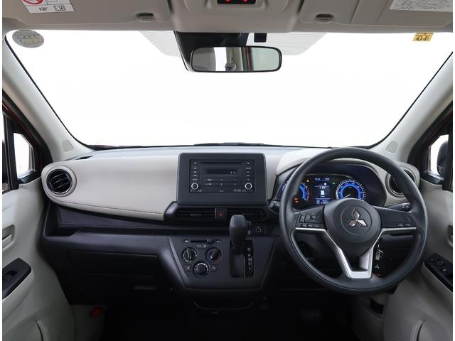 ｅＫワゴン Ｍ　禁煙車　ワンオーナー　シートヒーター　２ＤＩＮオーディオ　ＥＴＣ　ベンチシート　ＵＳＢポート　ハロゲンヘッドライト　オートマチックハイビーム　スチールホイール　ホイールカバー　４ＷＤ（4枚目）