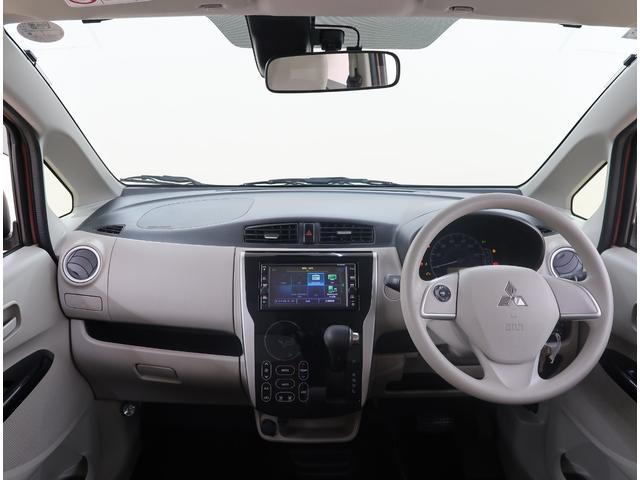 ｅＫワゴン Ｍ　ｅ－アシスト　プラスエディション　ワンオーナー　禁煙車　フロントドラレコ　メモリーナビ　バックカメラ　運転席シートヒーター　ハロゲンヘッドライト　アイドリングストップ　ＴＶフルセグ　スチールホイール　ジャッキ工具タイヤ修理剤（4枚目）