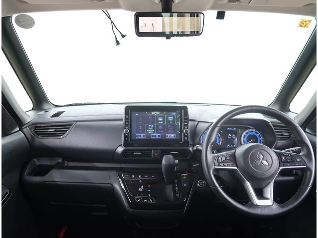 eKクロススペース T ワンオーナー 禁煙車 マイパイロット デジタルルームミラー 全方位カメラ メモリーナビ ETC2.0 障害物センサー シートヒーター オートマチックハイビーム パドルシフト 片側電動スライドドア(4枚目)