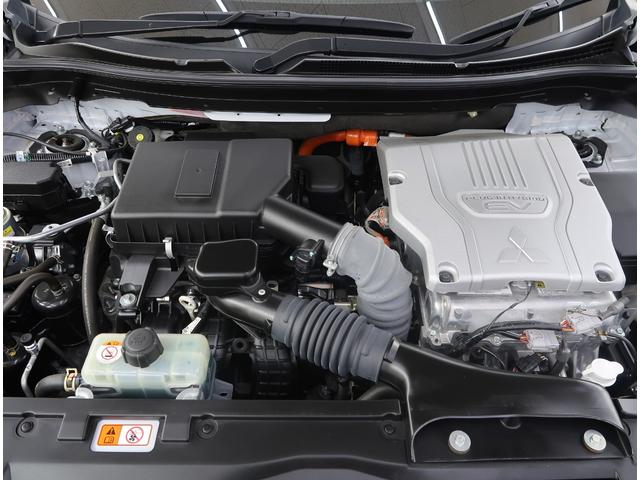 エクリプスクロスPHEV P 禁煙車 社有車UP 電動リヤゲート スマホ連携ナビ 全方位カメラ マイパイロット ステアリングリモコン ハンドルヒーター シートヒーター 運転席電動シート USBポート AC1500W ブラック内装(16枚目)