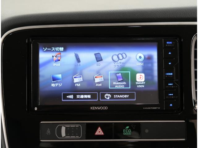 ケンウッド製メモリーナビ装備　多彩なソースがお楽しみいただけます