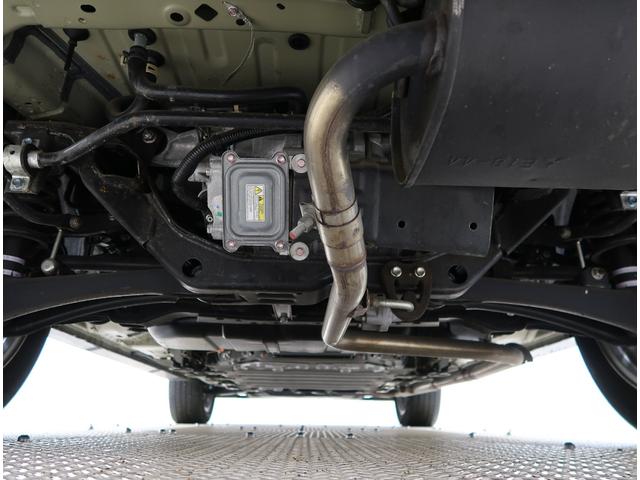 下廻りの画像です。別途整備メニューで下廻り防錆・マフラー防錆承っております。