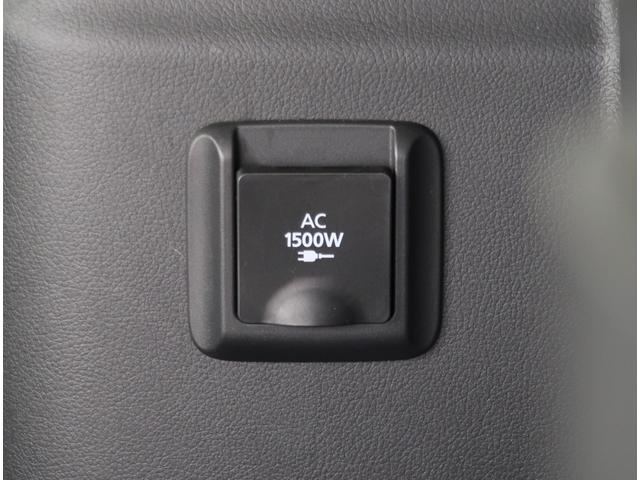 トランク内にもＡＣ１５００Ｗ電源装備