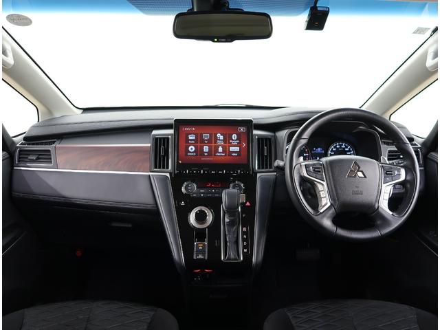 デリカD:5 P 禁煙車 ワンオーナー 7人乗り 車検整備 電動サイドステップ ナビ 全方位カメラ ETC2.0 ドラレコ エンジンスターター 電動リヤテールゲート 両側電動スライドドア パワーシート シートヒーター(4枚目)