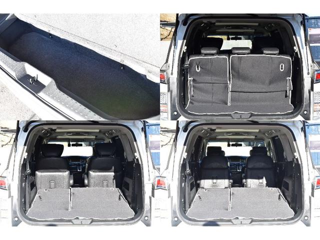 シートアレンジも多彩で収納メインの使い方も可能でございます♪