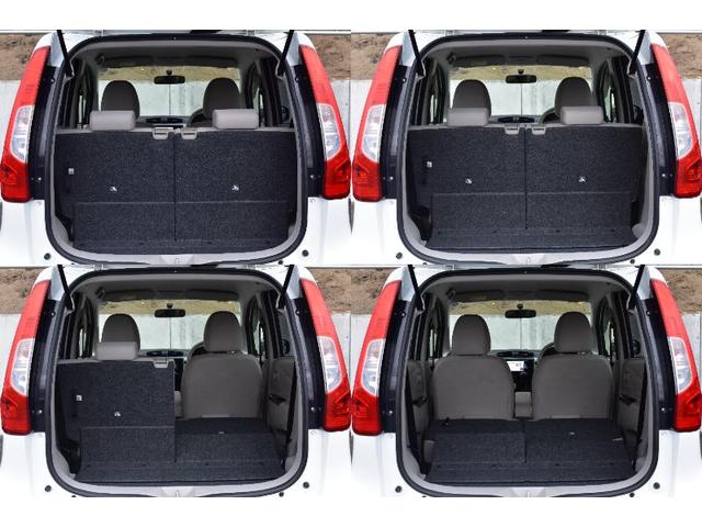 前後スライドはじめ、アレンジが出来、長尺物の積載も可能でございます♪